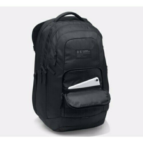 【送料無料+最大6％割引クーポン】 Under Armour アンダーアーマー オールブラックガーディアンバックパック（30L） UA Guardian Backpack リュックサック ステフィン・カリー NBA ゴールデンステートウォリアーズ ストリートファッション 【楽ギフ_包装選択】