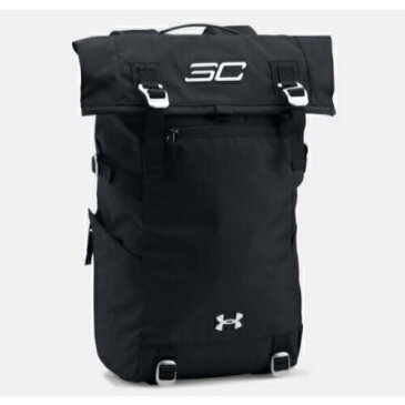 【送料無料+最大6%割引クーポン】 Under Armour アンダーアーマー ステフィン・カリー限定モデル ブラックSC30ロールトップバックパック(25L) SC30 Signature Rolltop Backpack リュックサック NBA ゴールデンステートウォリアーズ 【楽ギフ_包装選択】