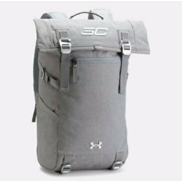 【送料無料+最大6%割引クーポン】 Under Armour アンダーアーマー ステフィン・カリー限定モデル ヘザーグレーSC30ロールトップバックパック(25L) SC30 Signature Rolltop Backpack リュックサック NBA ゴールデンステートウォリアーズ 【楽ギフ_包装選択】