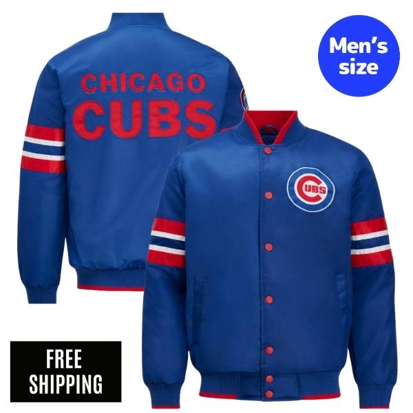MLB シカゴ・カブス 今永昇太 鈴木誠也 メンズ スタジャン ジャケット Starter スターター メジャーリーグ CHICAGO CUBS SATIN JACKET 送料無料