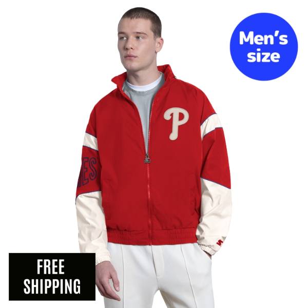 MLB フィラデルフィア・フィリーズ メンズ ウィンドブレーカー ジャケット Starter...