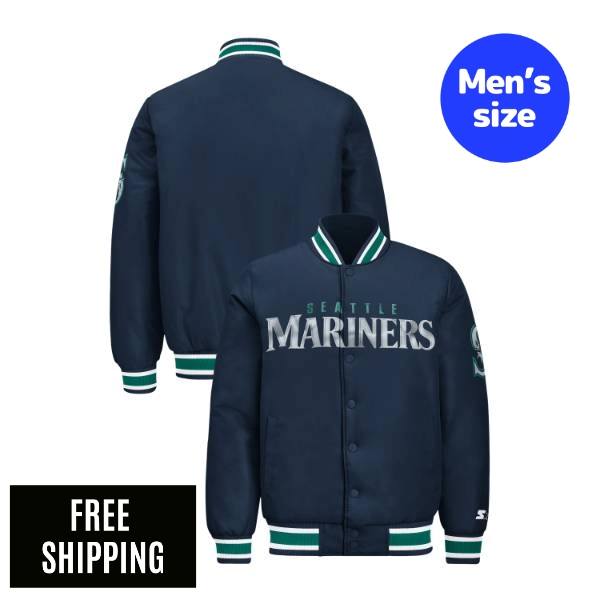 MLBシアトルマリナーズ ジャンパー STARTER※本日に限り値引き 楽天市場】ジャケット マリナーズの通販