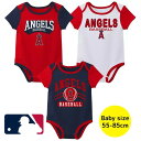 【送料無料】 MLB公式 メジャーリーグオフィシャル ベビー服 男の子用ボディースーツ3枚セット ロンパース カバーオール ボディスーツ 下着 肌着 出産祝い ...