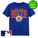 【送料無料】【大人もOK★ユースサイズ】 MLB公式 メジャーリーグオフィシャル キッズサイズ 男の子用Tシャツ 半袖トップス ボーイズサイズ 千賀滉大 ニューヨーク・メッツ New York Mets Boys' Core T-Shirt(4)