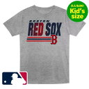 【送料無料】【大人もOK★ユースサイズ】 MLB公式 メジャーリーグオフィシャル キッズサイズ 男の子用Tシャツ 半袖トップス ボーイズサイズ 吉田正尚 ボストン・レッドソックス Boston Red Sox Boys' Gray Poly T-Shirt(4)