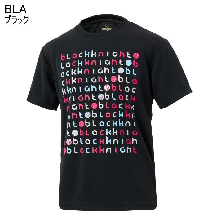 ブラックナイト 【 black knight 】 バドミントン メンズ 半袖Tシャツ ドライTシャ...