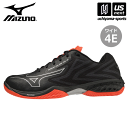 ミズノ 【 MIZUNO 】 バドミントンシューズ ウエーブクロー EL 2 WIDE 2024年継続MODEL【 71GA2285 WAVE CLAW ウェーブクロー バトミントン メンズ レディース 4E 幅広 ブラック 】【あす楽対…