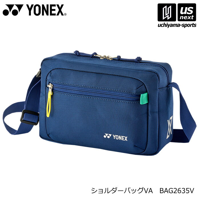 メーカー希望小売価格はメーカーカタログに基づいて掲載しています 　item-Information　　　　　　　　　　　　　【商品詳細説明】 　■メーカー ヨネックス（YONEX） 　■品名 ショルダーバッグVA 　■品番 BAG2635V 　■カラー 112（ダークブルー） 　■サイズ 25×8×18cm 　■素材 ポリエステル 　■生産国 中国 　■商品機能 ●ビクターアクセルセンコレクション ●数量限定 ●サスティナ素材 ●正面ポケット ●内部ポケット ●YKK社製ファスナー 　■検索用キーワード ヨネックス　YONEX　バドミントン　badminton　バドミントンバッグ　ショルダーバッグ　ショルダーバック　バッグ　bag　鞄　ななめ掛け　斜め掛け　練習　部活　部活動　クラブ　クラブ活動　移動　買い物　お出かけ　普段使い　デイリーユース　ビクターアクセルセン　ビクター・アクセルセン　ビクトルアクセルセン　スポーツ用品はUS−NEXTスポーツ（内山スポーツ）【ヨネックス／YONEX】