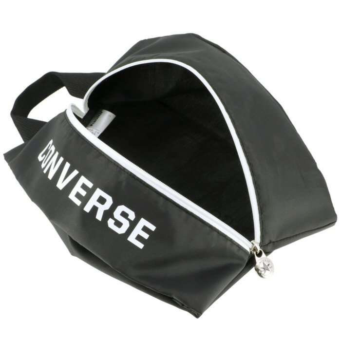 コンバース 【 CONVERSE 】 バスケットボール シューズケース（S） ブラック×ホワ...