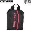 コンバース 【 CONVERSE 】 バスケットボール シューズケース(S) ブラック×マゼンタ【C2001097 マルチケース シューズ入れ BASKETBA...
