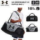 アンダーアーマー 【 UNDER ARMOUR 】 UAアンディナイアブル 5.0 ダッフルバッグ Lサイズ 101L 大型 2025年継続MODEL【 136...