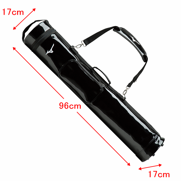 ミズノ【MIZUNO】野球 バットケース6本入れエナメル/2019年継続MODEL【1FJT8026/エナメル/バット入れ】【あす楽対応】【メール便不可】[物流倉庫]