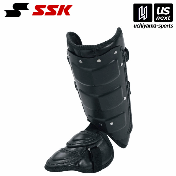 エスエスケイ【SSK】 野球 フットガード（左打者用） FG100R （90）ブラック 2025年継続MODEL【メール便不可】[取り寄せ][自社倉庫]