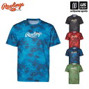 ローリングス 【 Rawlings 】 野球 メンズ ゴーストスモークグラフィック Tシャツ 2024年春夏MODEL 【 AST14S02 BASEBALL 半袖 Tシャツ ハーフスリーブ 総柄 男性 女性 練習着 】【あす楽対応 365日出荷】【メール便はあす楽対応不可】[M便 1/1][物流倉庫]