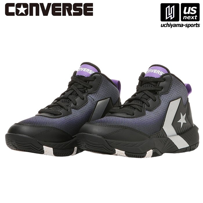 コンバース【 CONVERSE 】ジュニア バスケットボールシューズ ヴィックスター MID 2026年春夏MODEL【 3..