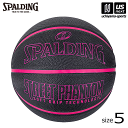 スポルディング【 SPALDING 】 バスケットボール 5号球 ストリートファントム 2024年継続MODEL【 84－670J STREET PHANTOM 5号ボール ラバーボール ゴムボール バスケ ボール 】【あす楽対応】【メール便不可】[自社倉庫]