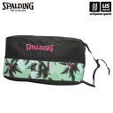 スポルディング【 SPALDING 】 バスケットボール シューズバッグ パームツリー【42-002PA バスケ バスケット 靴入れ シューズ入れ 】【メール便...