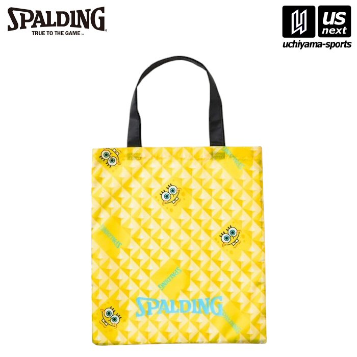 スポルディング【 SPALDING 】 バスケットボール パッカブルトートバッグ スポンジ・ボブ パターン【50..