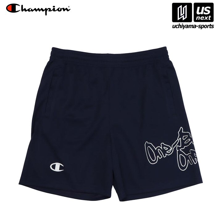 チャンピオン【 Champion 】 メンズ バスケットボール E-MOTION ショーツ ネイビー【C3-CB525 バスケッ..