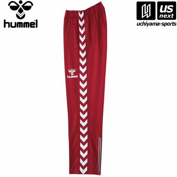 【P5倍 1/20 19-24時まで】ヒュンメル【hummel】HAT3059 ウォームアップパンツ (26)クラレット 2025～26年秋冬継続MODEL【メール便不可】[取り寄せ][自社倉庫]