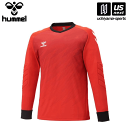 ヒュンメル 【 hummel 】 HAK1016 ゴールキーパーシャツ(パッド付き) (20)レッド 2025〜26年秋冬継続MODEL【メール便不可】[取り寄...
