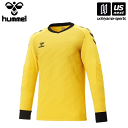 ヒュンメル 【 hummel 】 HAK1016 ゴールキーパーシャツ(パッド付き) (30)イエロー 2025〜26年秋冬継続MODEL【メール便不可】[取り...
