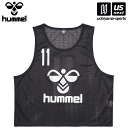 ヒュンメル 【 hummel 】 HAK6007Z トレーニングビブス(10枚セット) (90)ブラック 2024年春夏継続MODEL【メール便不可】[取り寄せ][自社倉庫]