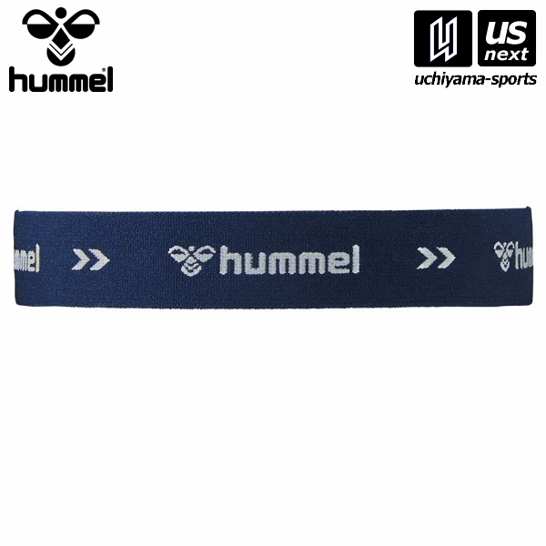 ヒュンメル 【 hummel 】 HFA9114 ヘアバンド (7092)ネイビー×グレー 2025〜26年秋冬継続MODEL[M便 1/2..