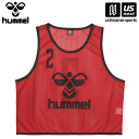 ヒュンメル 【 hummel 】 HJK6007Z ジュニアトレーニングビブス(10枚セット) (20)レッド 2025〜26年秋冬継続MODEL【メール便不可...