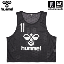 ヒュンメル 【 hummel 】 HJK6007Z ジュニアトレーニングビブス(10枚セット) (90)ブラック 2025〜26年秋冬継続MODEL【メール便不...