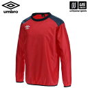 \決算!本日全品P3倍/ アンブロ【 umbro 】 UBA4040 メンズ ピステトップ MRBK マンチェスターレッド×ブラック 2025年継続MODEL【...