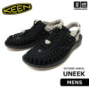 （送料無料）（国内正規品） KEEN キーン メンズ サンダル UNEEK ユニーク 2024年継続MODEL 【 1027437 シューズ スニーカー アウトドア キャンプ タウン 通勤 通学 男性 ブラック 】【あす楽対応 365日出荷】【メール便不可】[物流倉庫]