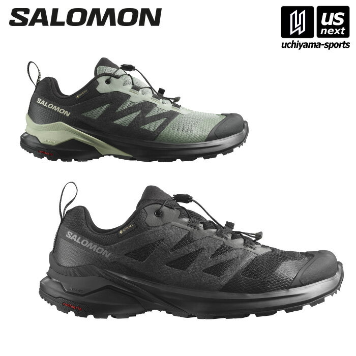 サロモン 【 SALOMON 】 メンズ トレイルランニングシューズ X-ADVENTURE GTX 2023年春夏MODEL 【 L47321100 L47321200 ゴアテックス ランニング ハイキング トレイルラン アウトドア ブラック 】【あす楽対応 365日出荷】【メール便不可】[物流倉庫]