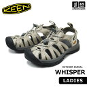 （送料無料）（国内正規品） KEEN キーン レディース サンダル WHISPER ウィスパー 2024年春夏新色 【 1029079 シューズ スニーカー アウトドア キャンプ タウン 通勤 通学 女性 トープ 】【あす楽対応 365日出荷】【メール便不可】[物流倉庫]