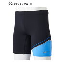 ミズノ 【 MIZUNO 】 水泳 メンズ フィットネス水着 アクアフィットネス用 ハーフスパッツ 立体カップ付 2024年春夏MODEL 【 N2JBB103 スイムパンツ スイムウェア フィットネス 男性 】【あす楽対応 365日出荷】【メール便不可】[物流倉庫] 3