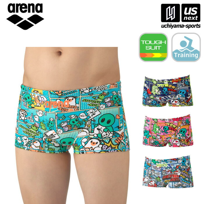 アリーナ 【 arena 】 水泳 メンズ トレーニング水着 トレーニングスパッツ ショートレッグ 2025〜26年..