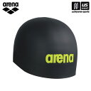 アリーナ 【 arena 】 水泳 アクアフォース3Dキャップ レーシングシリコーンキャップ ブラック 【 AS5SSC03U キャップ 帽子 シリコン フィッ...