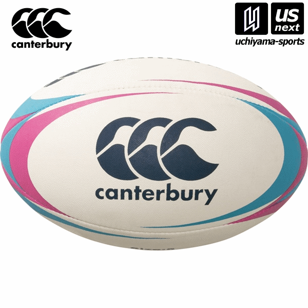 （送料無料）カンタベリー CANTERBURYAA00405 ラグビー ボール RUGBY BALL (SIZE 5) ピンク2024年継続MODEL【メール…