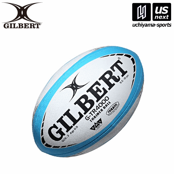 ギルバート【 GILBERT 】 ラグビーボール G-TR4000 3号 スカイ GB-9151 GB9151 2025年継続MODEL【メール便不可】[取り寄...
