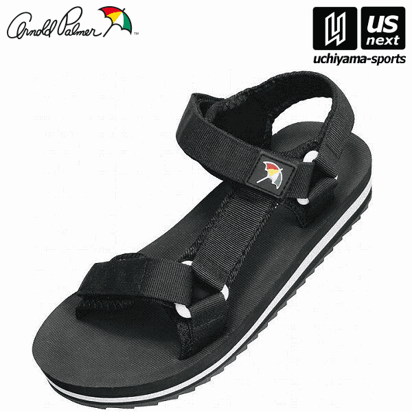 【新生活応援100円クーポン】アーノルドパーマー AL5408 レディース スポーツサンダル ブラック（9）【メール便不可】[取り寄せ][自社倉庫]