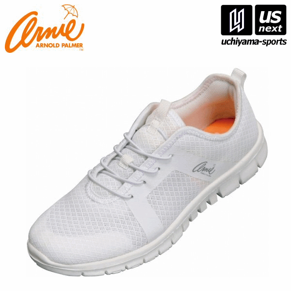 【新生活応援100円クーポン】アーニーアーノルドパーマー AN0901 レディース スニーカー ホワイト（2）【メール便不可】[取り寄せ][自社倉庫]