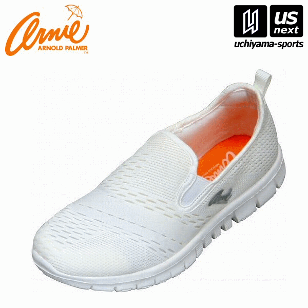 【新生活応援100円クーポン】アーニーアーノルドパーマー AN0902 レディース スニーカー ホワイト（2）【メール便不可】[取り寄せ][自社倉庫]