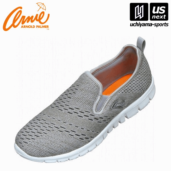 【新生活応援100円クーポン】アーニーアーノルドパーマー AN0902 レディース スニーカー グレー（6）【メール便不可】[取り寄せ][自社倉庫]