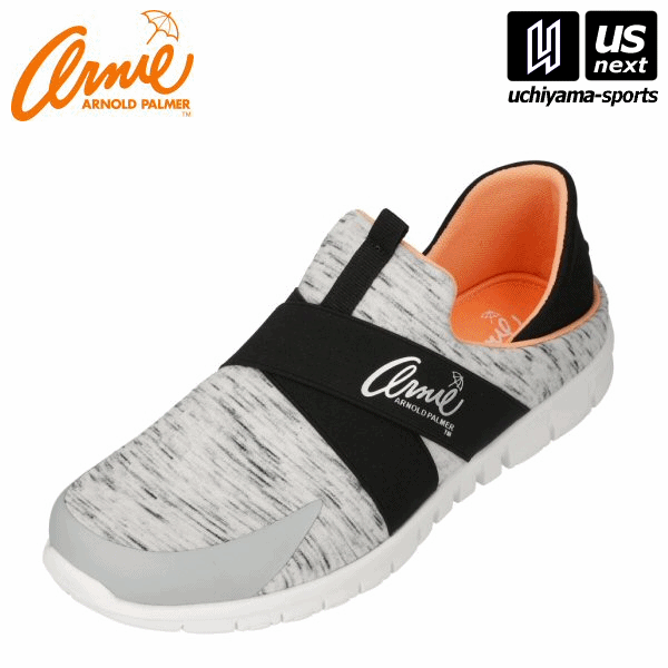 【新生活応援100円クーポン】アーニーアーノルドパーマー AN0909 レディース スニーカー ライトグレー（5）【メール便不可】[取り寄せ][自社倉庫]