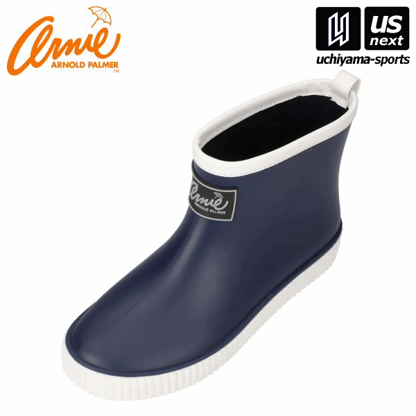 【新生活応援100円クーポン】アーニーアーノルドパーマー AN0991 レディース レインブーツ ネイビー（505）【メール便不可】[取り寄せ][自社倉庫]