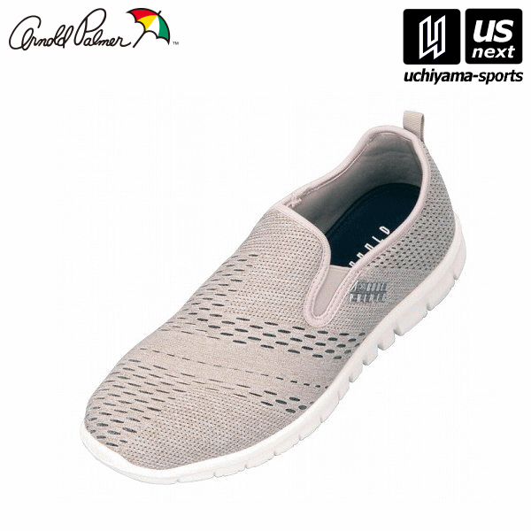 【新生活応援100円クーポン】アーノルドパーマー AP0016 メンズ スニーカー スリッポン グレー（6）【メール便不可】[取り寄せ][自社倉庫]