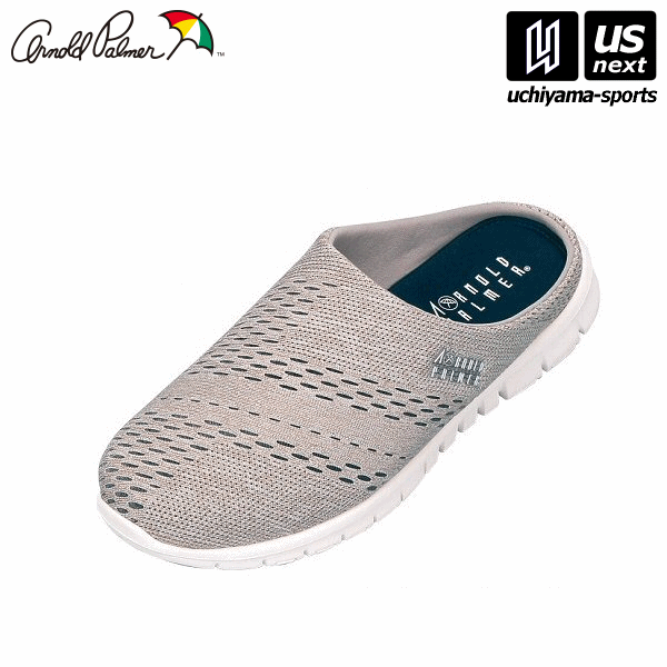 【新生活応援100円クーポン】アーノルドパーマー AP0019 メンズ サボ サンダル グレー（6）【メール便不可】[取り寄せ][自社倉庫]