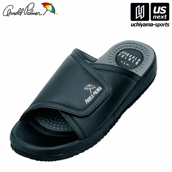 【新生活応援100円クーポン】アーノルドパーマー AP2301 メンズ サンダル 紳士ヘップ ブラック（9）【メール便不可】[取り寄せ][自社倉庫]