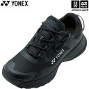 ヨネックス【 YONEX 】 カジュアルスニーカー パワークッション 125 ブラック SHW125 靴幅3.5E 2025年継続MODEL 【 カジュアルシュ...