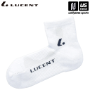 【5/10限定!抽選でポイントバック要エントリー】ルーセント【 LUCENT 】 テニス ソフトテニス レディース Ladies ソックス ホワイト(XLN29...